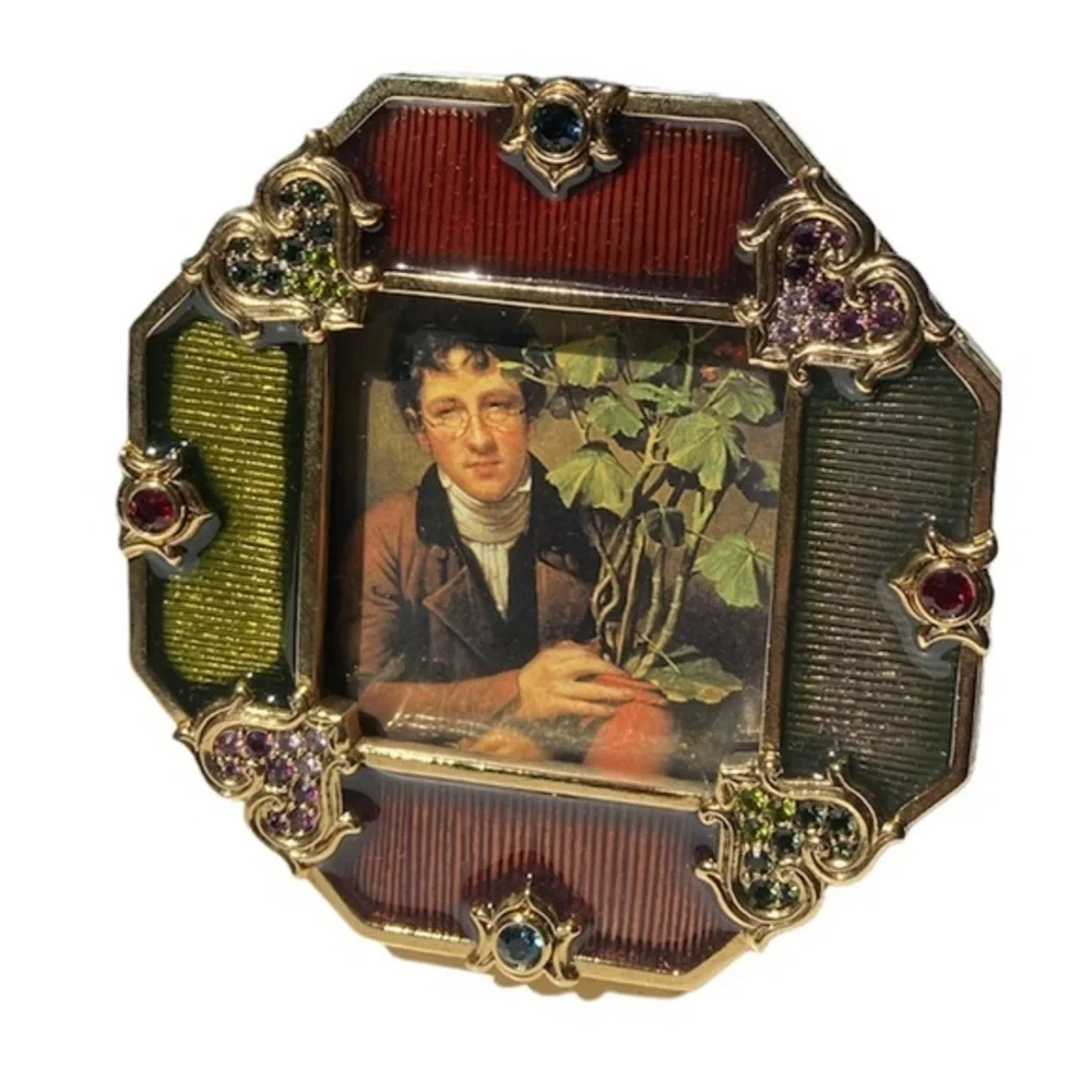 Jay Strongwater Small Octagonal Frame | NWT L-II